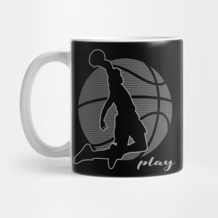 Basketball Player (monochrome) Mug